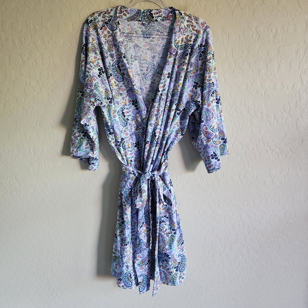 Vera Bradley Paisley Robe Small/Medium